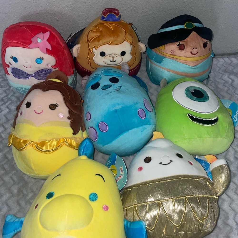 Disney Squishmallows one for $20 two for $35 Eight for $140